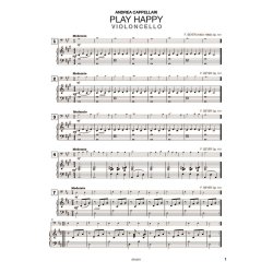 Play Happy (Violoncello) - edizione con CD e MP3 : 100 facili melodie da 3 a 8 note di autori classici